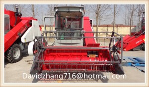 48kw 1.8m 4LZ-2.0 Self-propelled full feed wheat combine harvester with ISO for sale