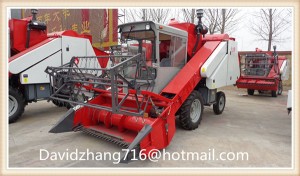 Self-propelled full feed 4LZ-2.0  wheat combine harvester  for sale