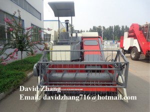 Top quality 88hp 2m  4LZ-3.0 Rice and Wheat combine harvester with ISO for sale
